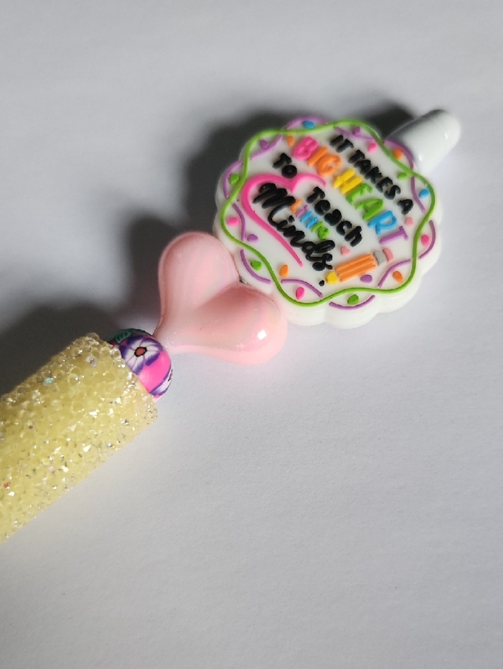 Buyer's Choice Of 1 Handmade Beaded Teacher Appreciation Pen - Picture 2 of 6